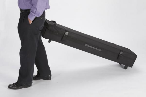 TF-701 Portable Fabric Case with Wheels [54"  L x 12" D x 10" H (exterior)]
