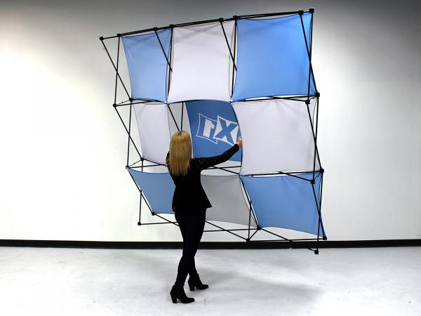 X1 10 ft. -- 4x3 E Fabric Pop-Up Display Assembly