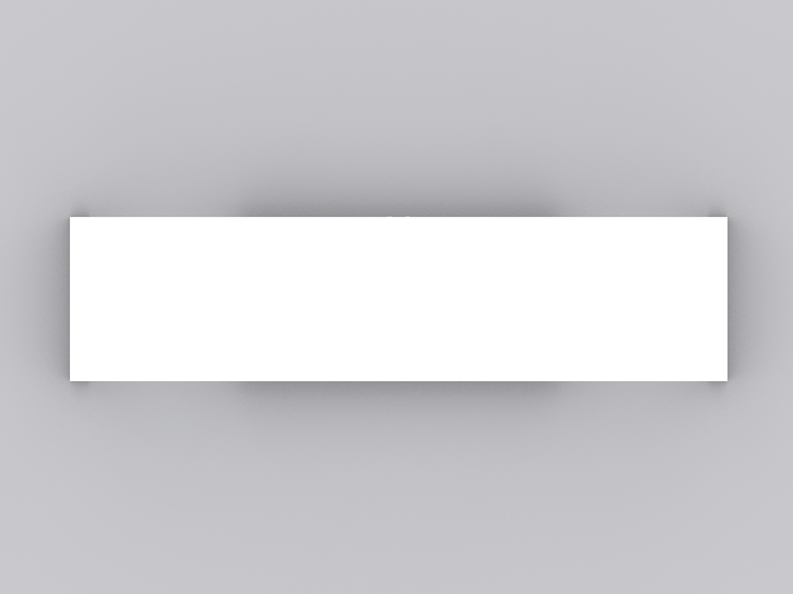 MOD-1742 Waterfall Workstation Counter -- Plan View