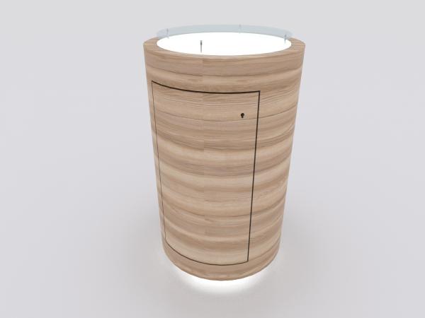 MOD-1583 Custom Trade Show Round Pedestal -- Image 2