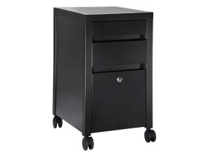 CEOF-008 Powered w/ 3 Drawer File Cabinet -- Trade Show Rental Furniture
