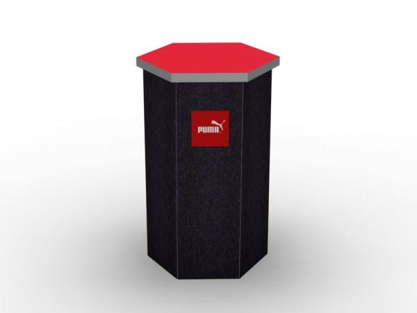 DI-646 Trade Show Pedestal -- Fabric Folding Panel Design -- Image 2