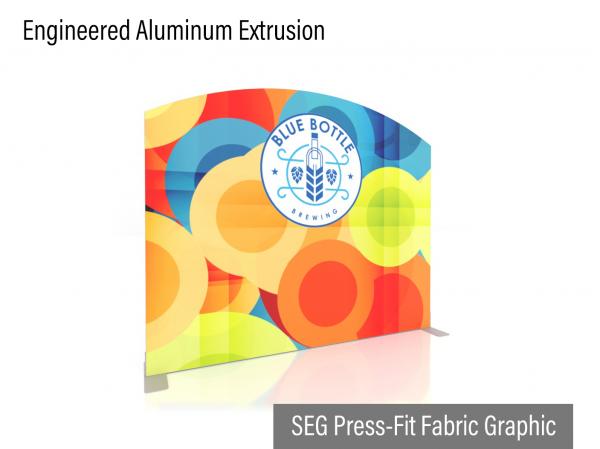 SYK-1035 Symphony Portable Displays -- SEG Press Fit Fabric Graphics
