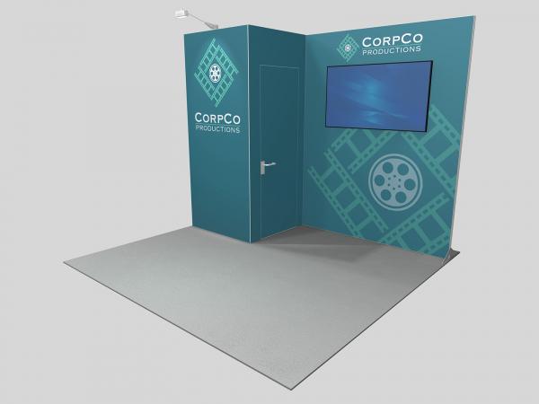 RE-1275 Gravitee Modular Inline Exhibit -- View 2